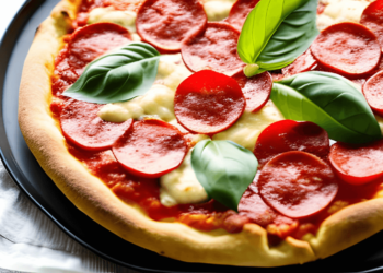 Рецепт домашней пиццы: Просто и вкусно 🍕