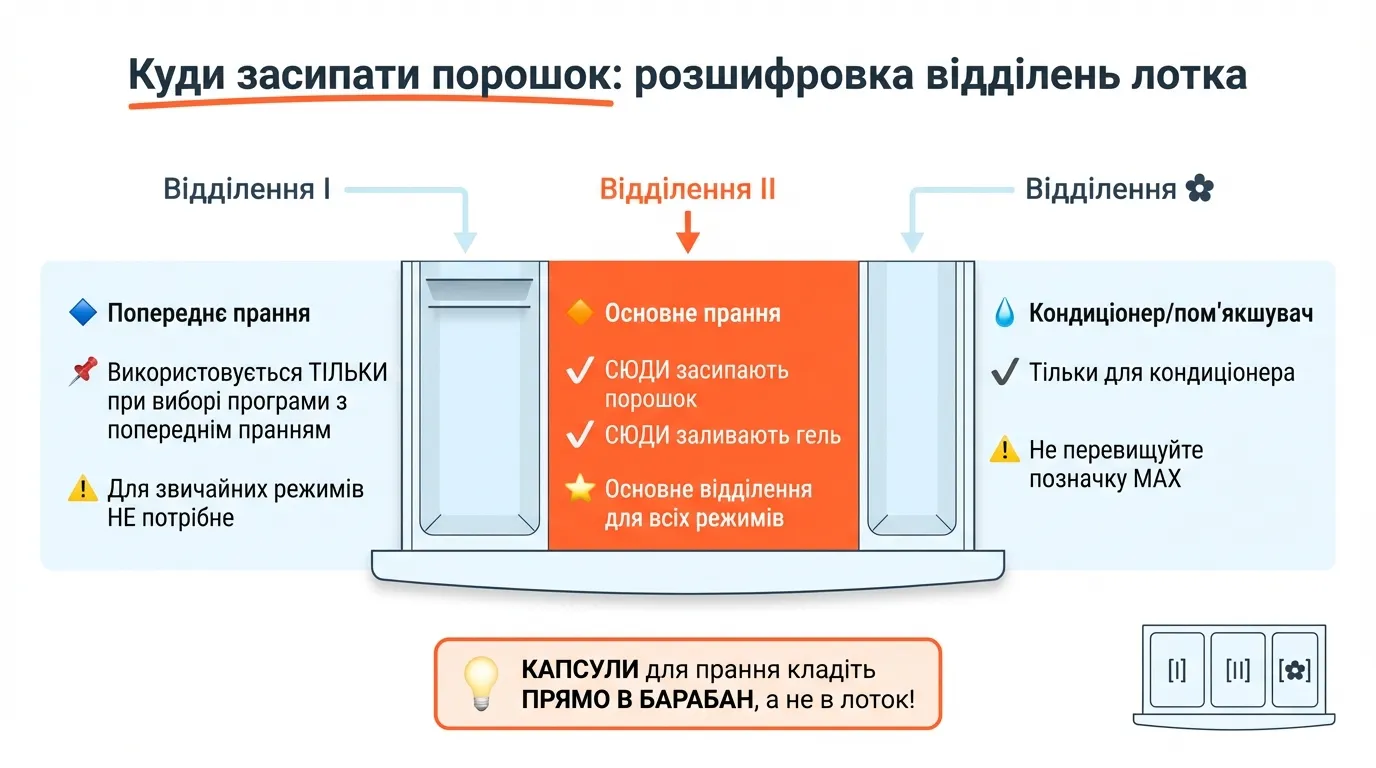 схема лотка пральної машини