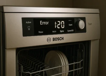 Помилки посудомийних машин Bosch