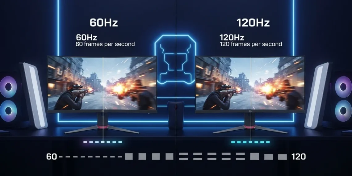 60 Гц vs 120 Гц