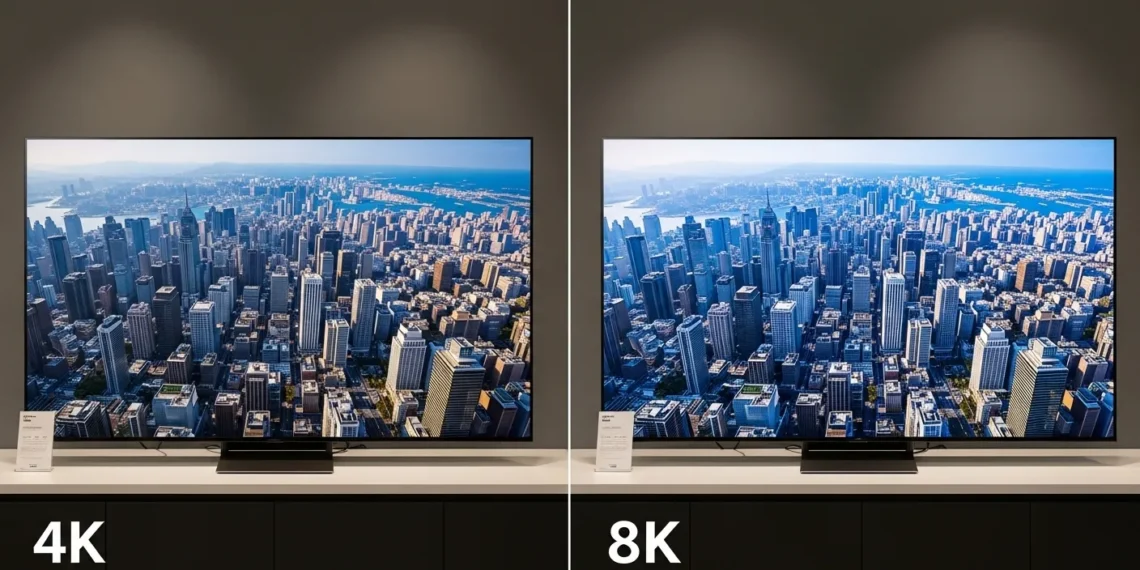 Телевизор с разрешением 4K или 8K, какой выбрать
