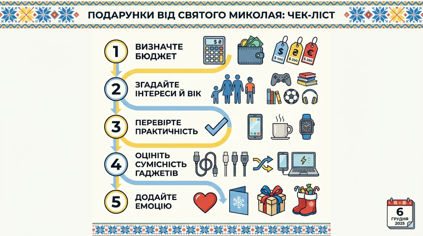 5 кроків вибору подарунка
