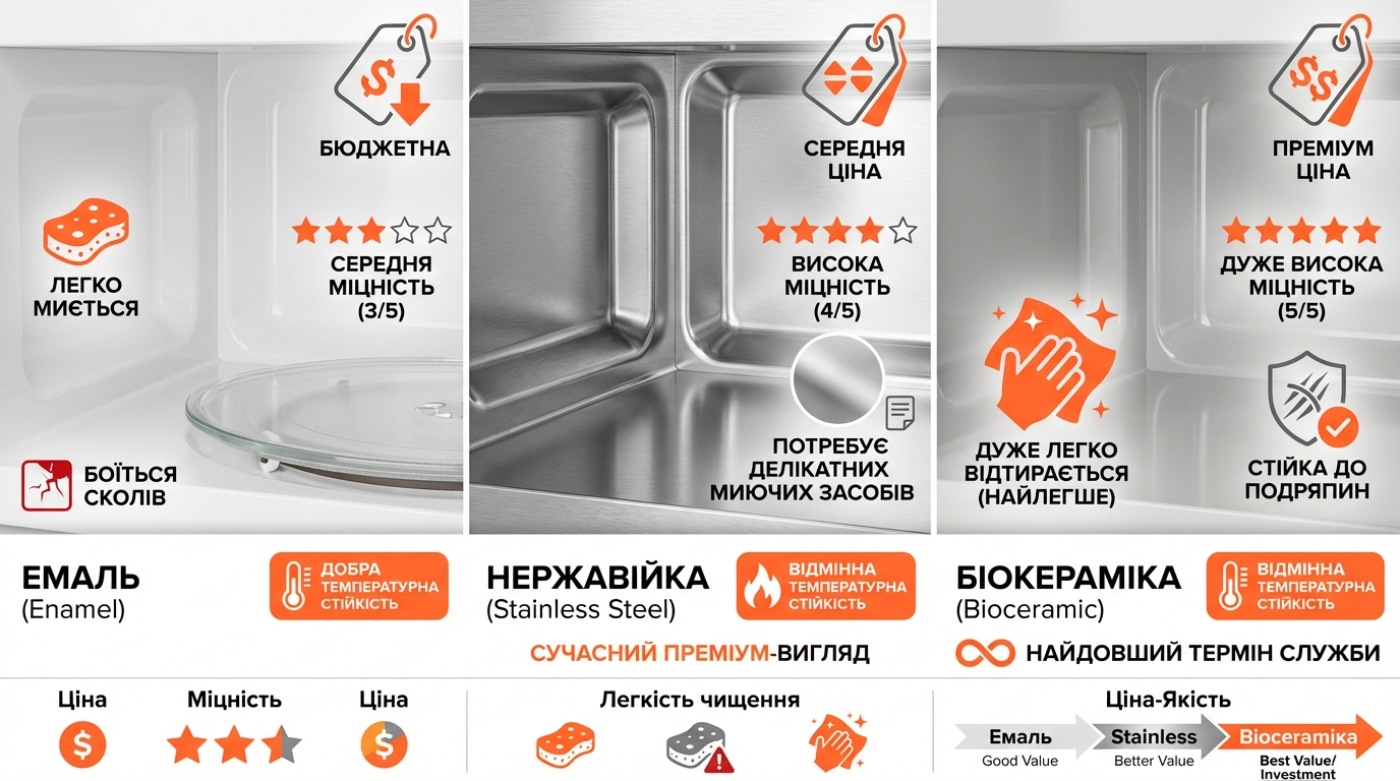 внутрішнє покриття камери