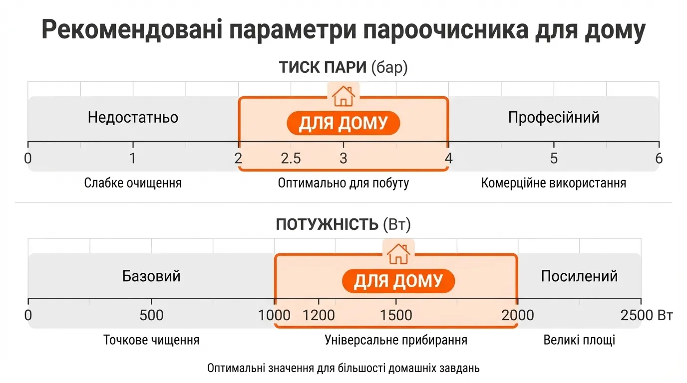 шкала тиску та потужності