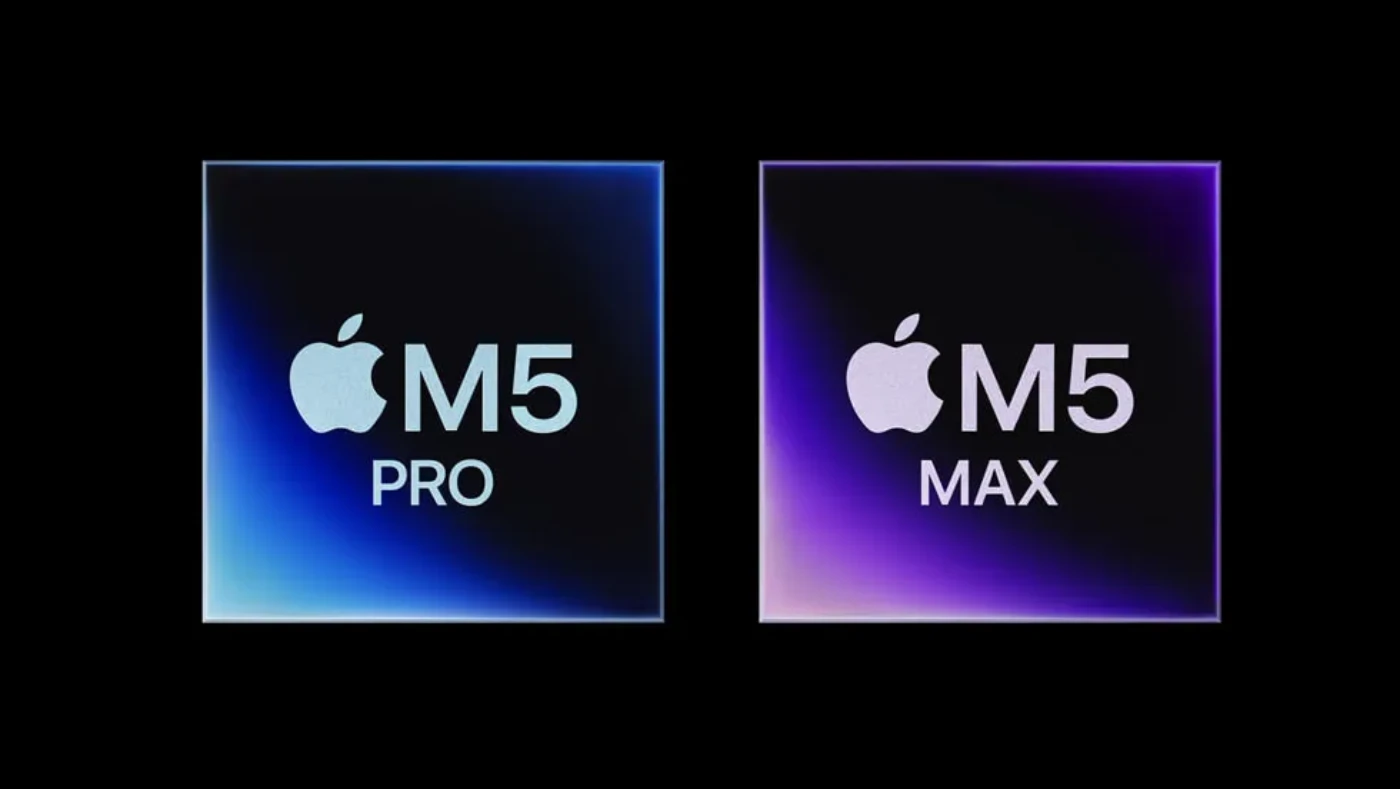 чіпи MacBook Pro M5 Pro Max