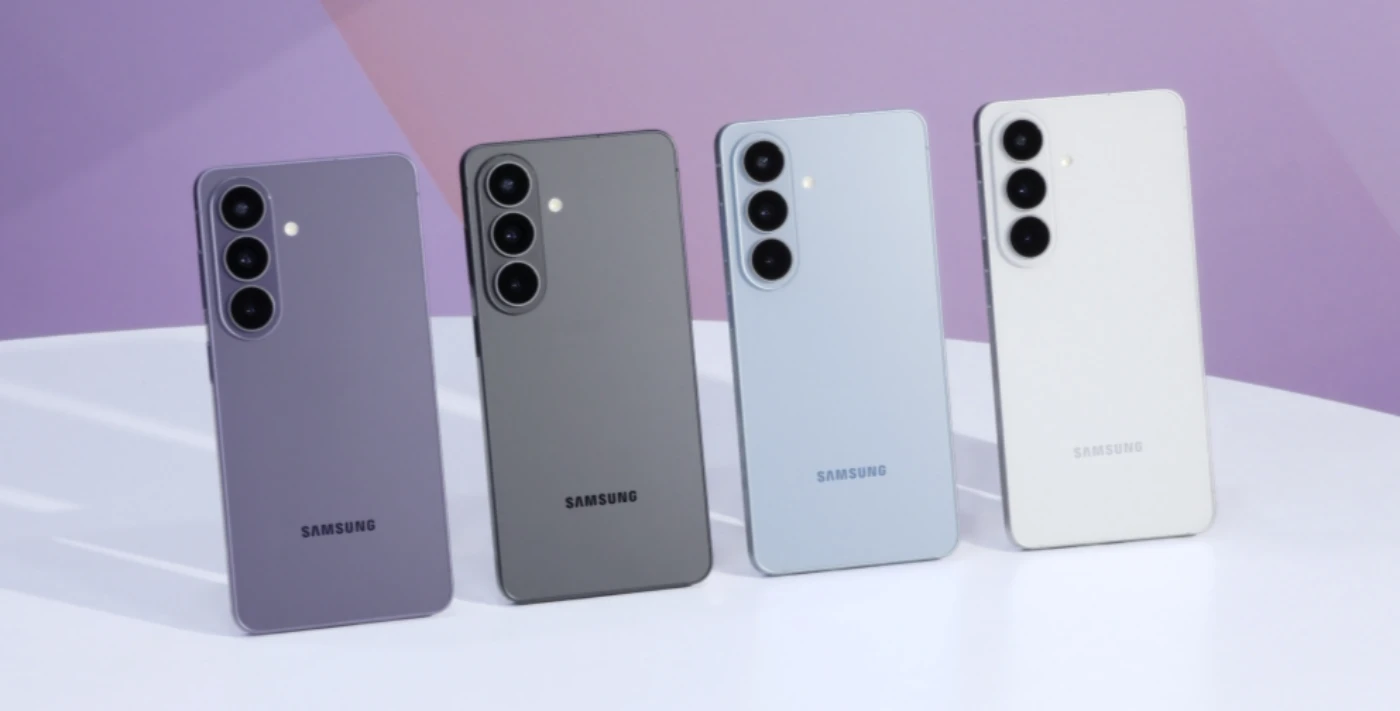 Galaxy S26 у чотирьох кольорах