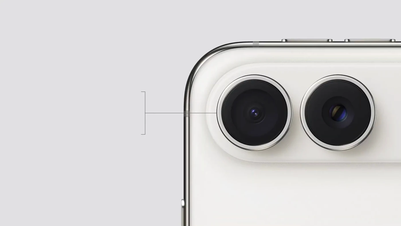 Модуль камер iPhone Duo крупним планом