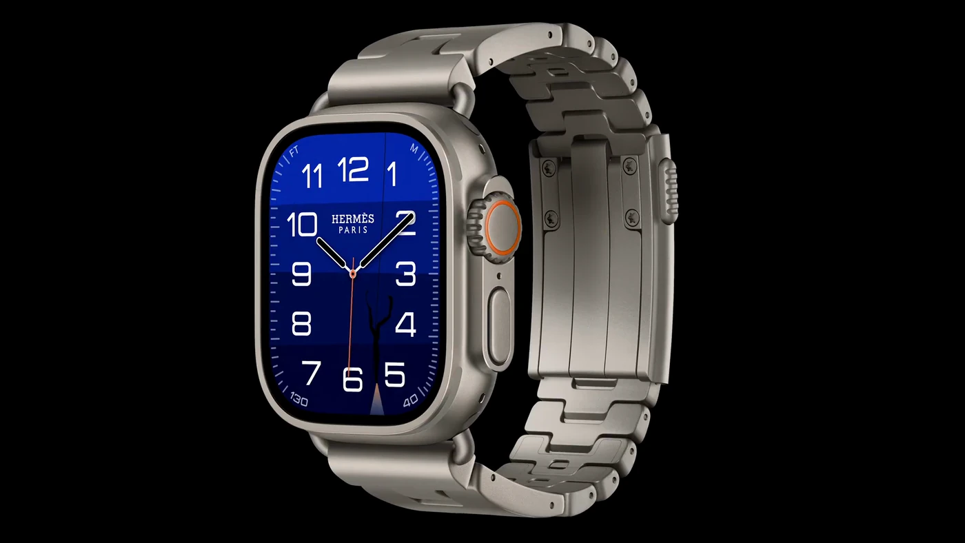 Apple Watch Ultra 4 із титановим ремінцем Hermès