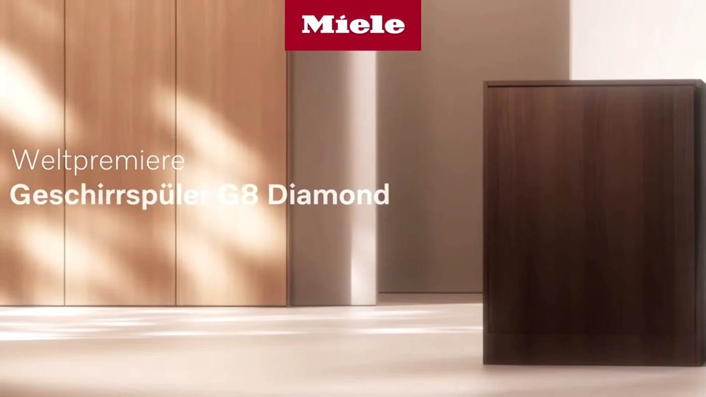 Посудомийка Miele G8 Diamond із камерою AutoVision на внутрішньому боці дверцят